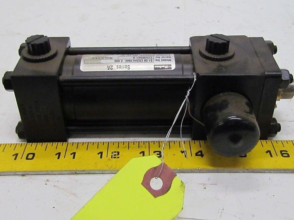 Parker 01.50 CD2AU19AC 2.000 Pneumatic Air Cylinder 1 1/2"Bore 2"Stroke 2A Ser