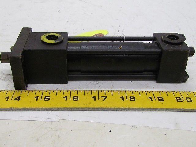 Parker 01.00 J2AU19 2.500 Pneumatic Air Cylinder 1" Bore 2 1/2" Stroke 2A Series