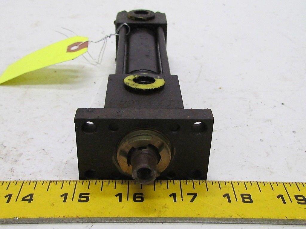 Parker 01.00 J2AU19 2.500 Pneumatic Air Cylinder 1" Bore 2 1/2" Stroke 2A Series