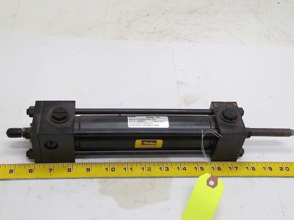 Parker 01.50 CF2HCTS14A 6.375 Hydraulic Cylinder 1 1/2"Bore 6 3/8"Stroke 2H Ser