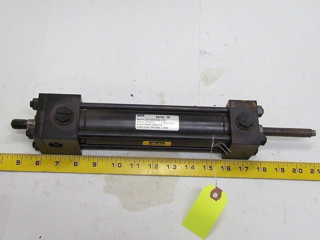Parker 01.50 CF2HCTS14A 6.375 Hydraulic Cylinder 1 1/2"Bore 6 3/8"Stroke 2H Ser