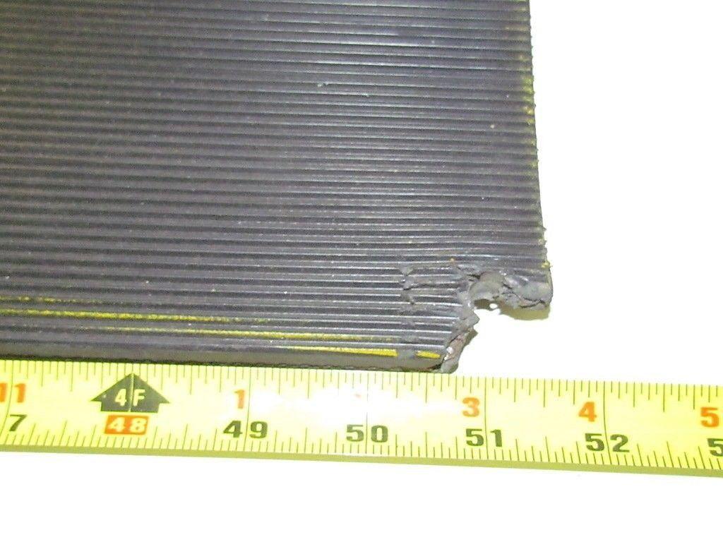 Taperswitch Control Mat Carpet Style CKP 9x48" w/ 10 1/2" x 5" Notch