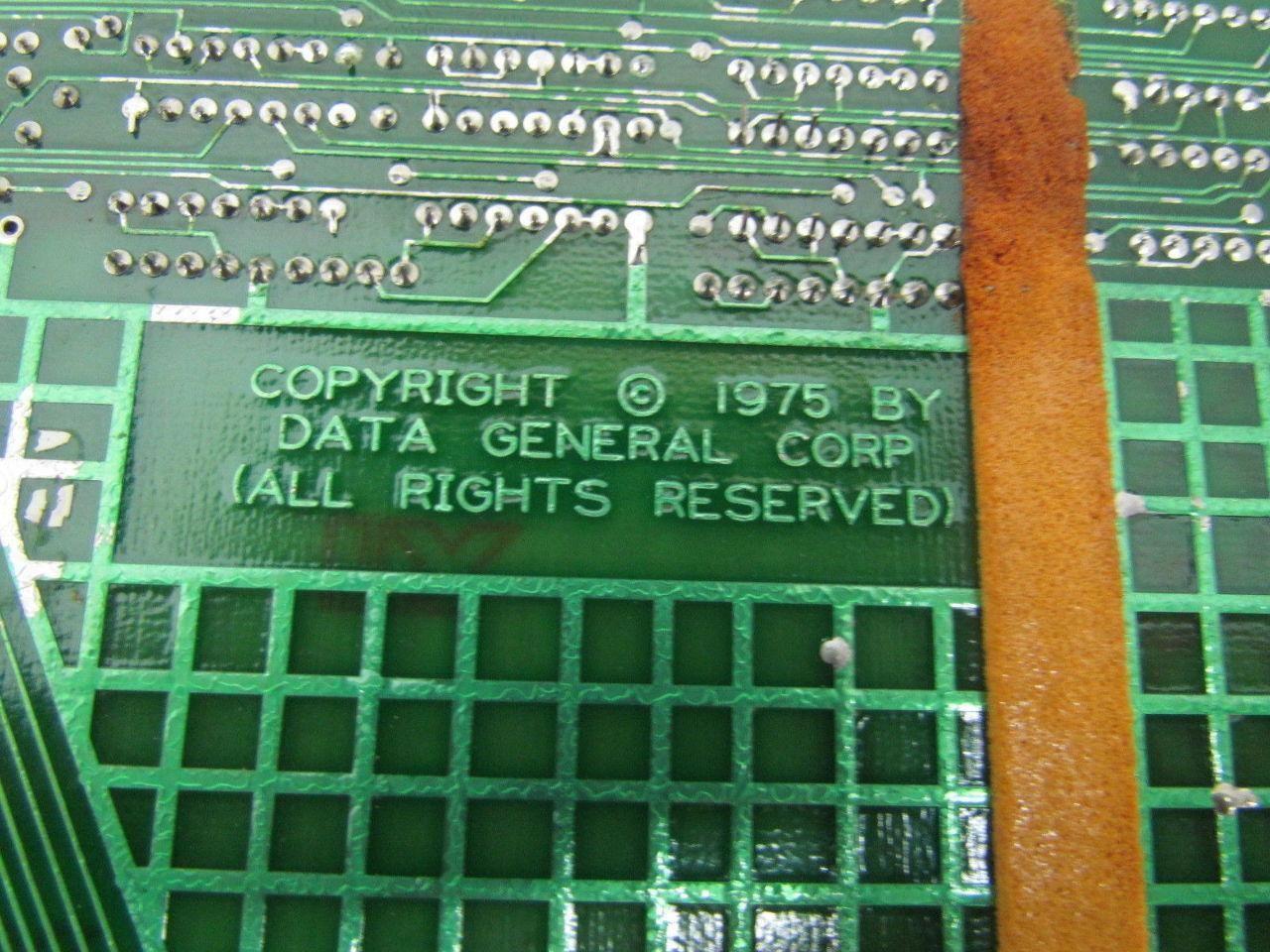 Data General 0083177FW078 7224 6786 PC Board 10700057003 16K Split Sense Mem