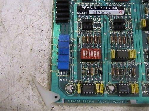 Prab Robotics Inc 617009K 617009-00 0079-2656 Servo Amp