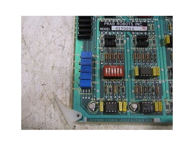 Prab Robotics Inc 617009K 617009-00 0079-2656 Servo Amp
