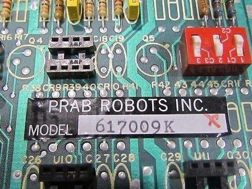 Prab Robotics Inc 617009K 617009-00 0079-2656 Servo Amp