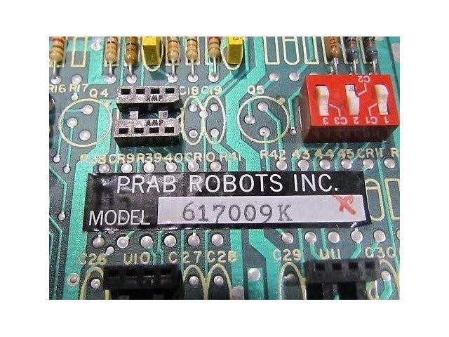 Prab Robotics Inc 617009K 617009-00 0079-2656 Servo Amp