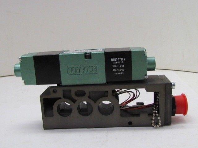Numatics 072SS415K015W30 120v Pneumatic Solenoid Valve NEW