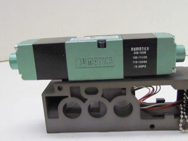 Numatics 072SS415K015W30 120v Pneumatic Solenoid Valve NEW