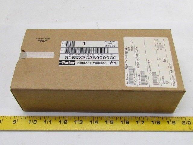 Parker H1EWXBG2B9000CC 24vdc Solenoid Valve NIB
