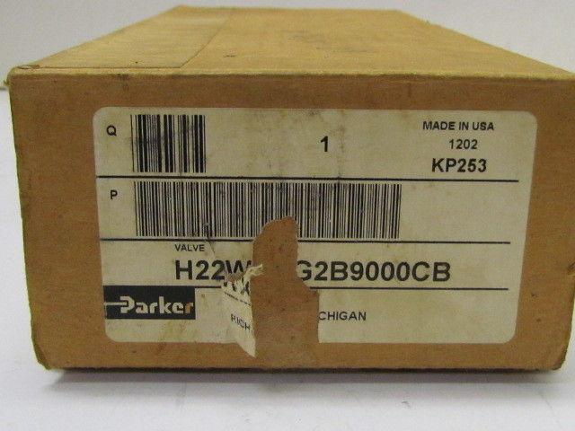 Parker H22WXBG2B9000CB 24vdc Pneumatic Solenoid Valve