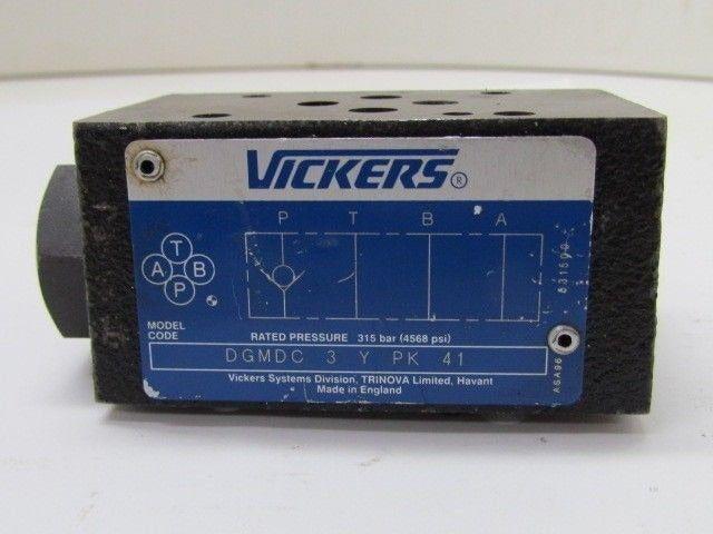 Vickers DGMDC 3 Y PK 41 Hydraulic Check Valve NEW