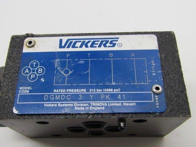 Vickers DGMDC 3 Y PK 41 Hydraulic Check Valve NEW
