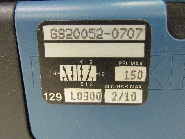 Rexroth Ceram GS-20052-0707 110VAC Pneumatic Solenoid Valve