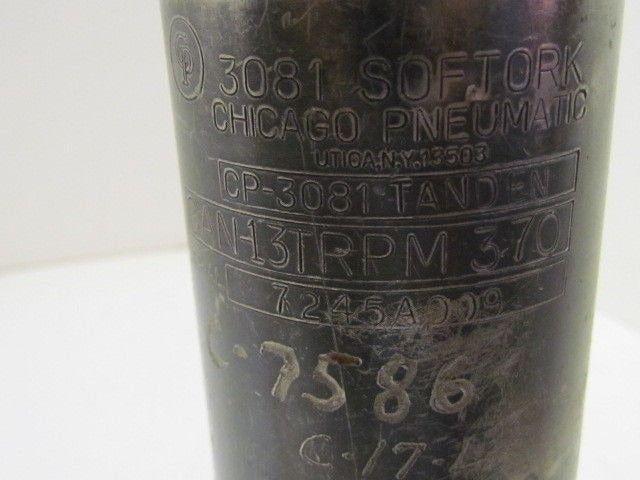 Chicago Pneumatic 3081 Softork CP-3081Tanden Can-13T RPM 370 1/2" Torque Wrench