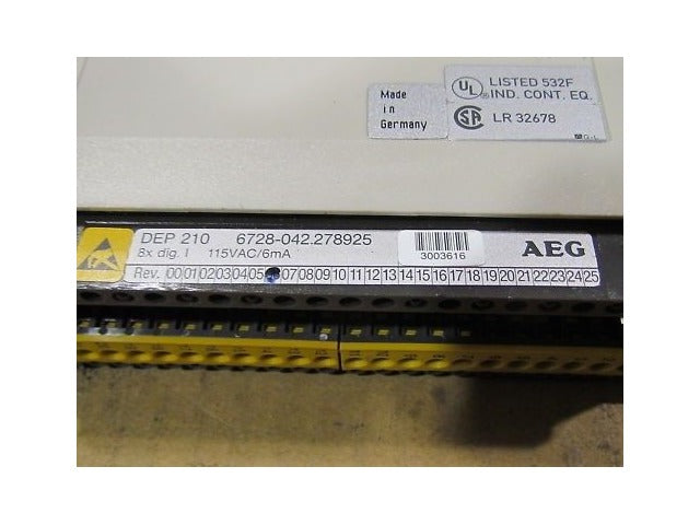 AEG Modicon Dep 210 6728-042.278925 NIB