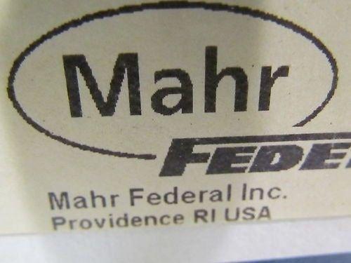 Mahr Federal Dial Indicator Single Rev 2014795 mm NIB