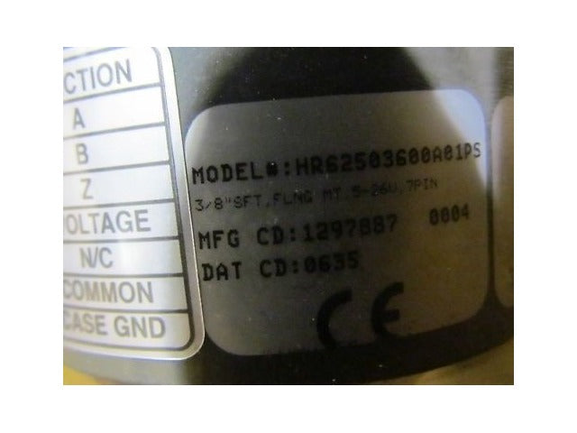 Danaher Controls HR62503600A01ps Rotary Encoder NIB