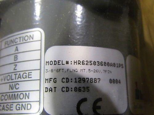 Danaher Controls HR62503600A01ps Rotary Encoder NIB
