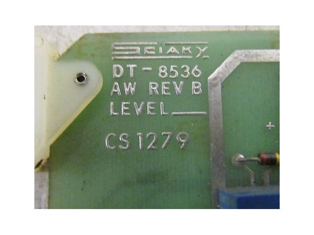 Sciaky DT-8536 AW Rev C Level CS 1279 Board