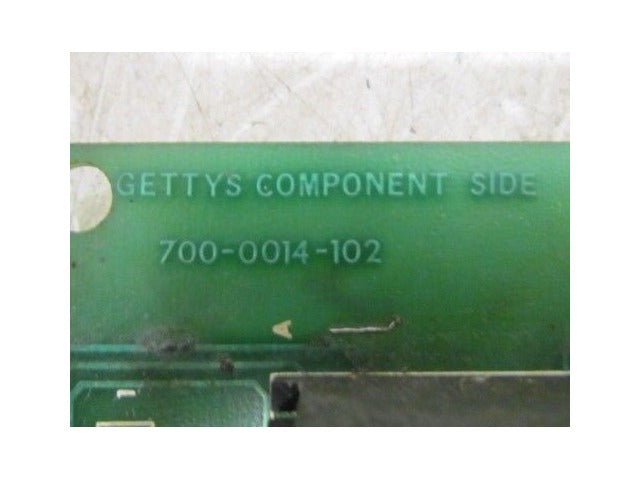 Gettys 700-0014-102 Main Board