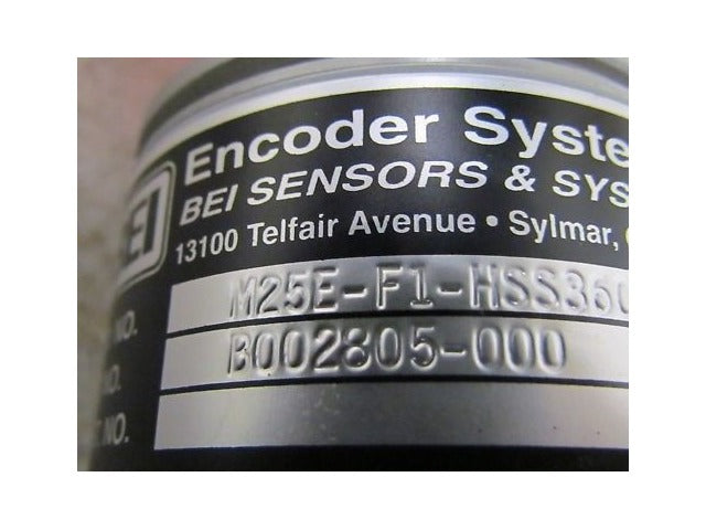 BEI Encoder M25E-F1-HSS360B3-XD2-X-E-C14-X-24 NIB