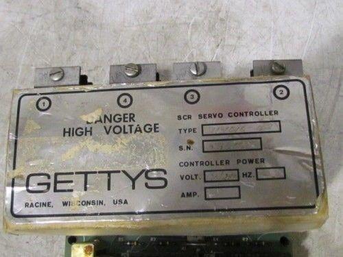 Getty SCR Servo Controller 11-1010-143 Base Unit