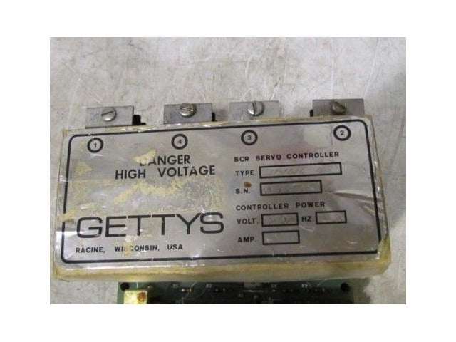 Getty SCR Servo Controller 11-1010-143 Base Unit