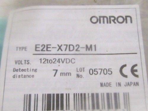 Omron E2E-X7D2-M1 Proximity Switch NEW