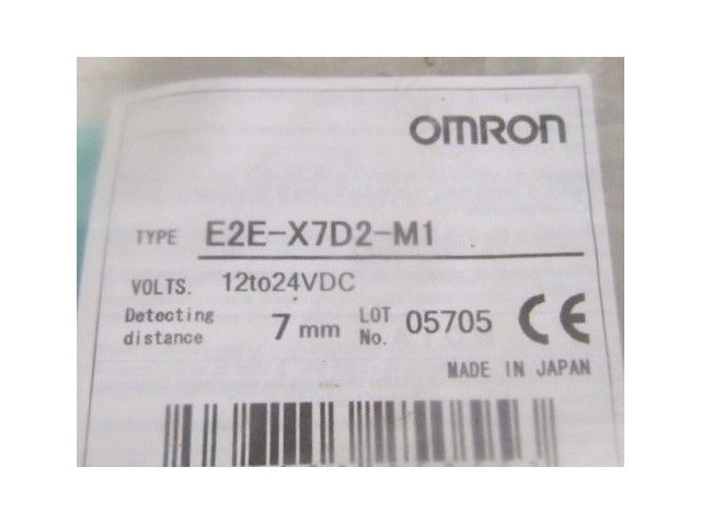 Omron E2E-X7D2-M1 Proximity Switch NEW