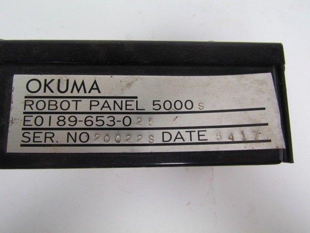 Okuma E0189-653-025 Teach Pendant Robot Control Panel 5000S