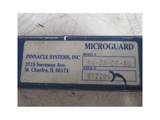 Pinnacle Microguard 28" Light Curtain Emitter Tested OK