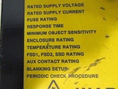 Banner MGCA-1 Machine-Guard Control Box Light Curtain