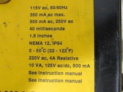 Banner MGCA-1 Machine-Guard Control Box Light Curtain