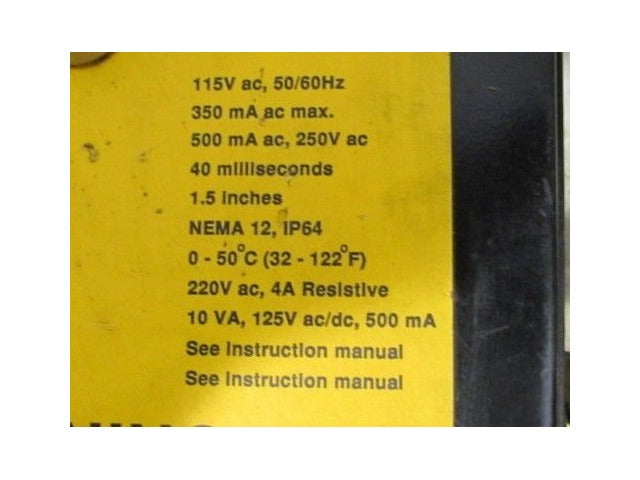 Banner MGCA-1 Machine-Guard Control Box Light Curtain