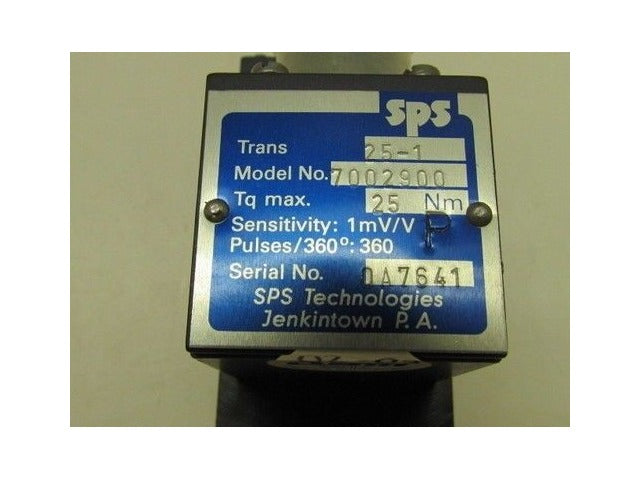 SSP Model No. 7002900 SPS Technologies