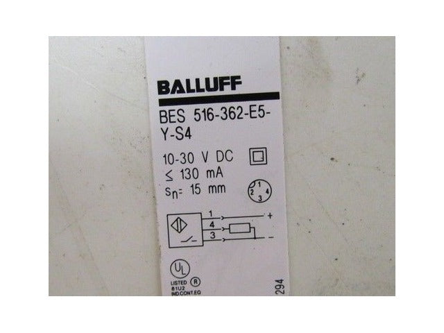 Balluff Bes-516-362-E5-Y-S4 Proximity Sensor NIB
