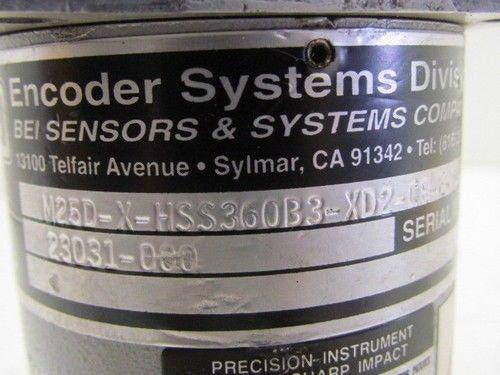 BEI Encoder Systems H25D-X-HSS360B3-XD2-CR-E-C14-X-24