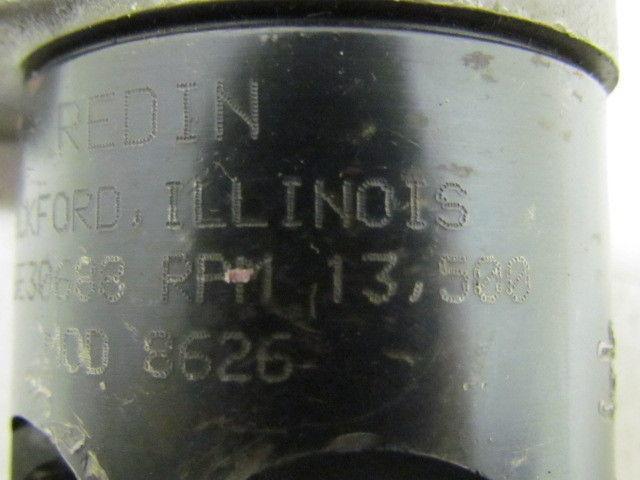 Redin Corporation Model 8626 13,500rpm Air Pneumatic Motor 1/2" Shaft 1/4" NPT