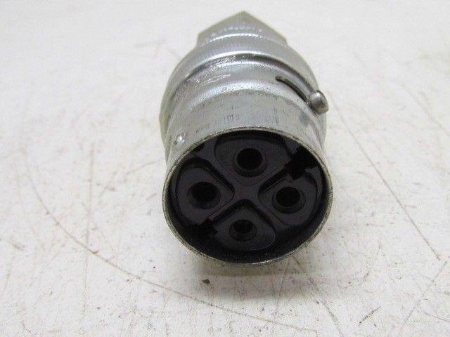 Russell Stoll RussellStoll Male Plug Connector 4-Prong Ever-Lok Cord End R&S Co.