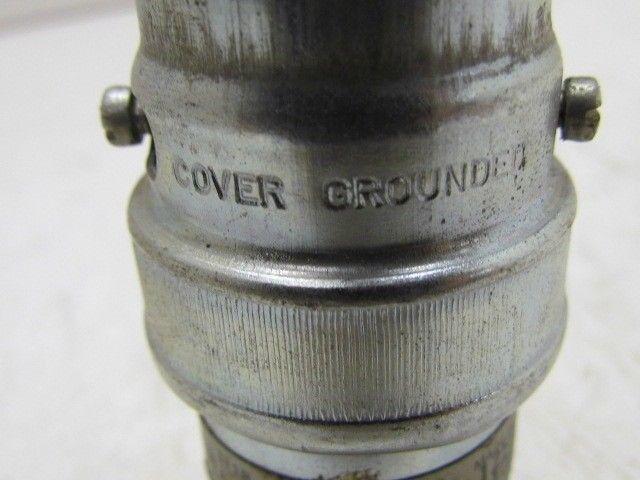 Russell Stoll RussellStoll Male Plug Connector 4-Prong Ever-Lok Cord End R&S Co.