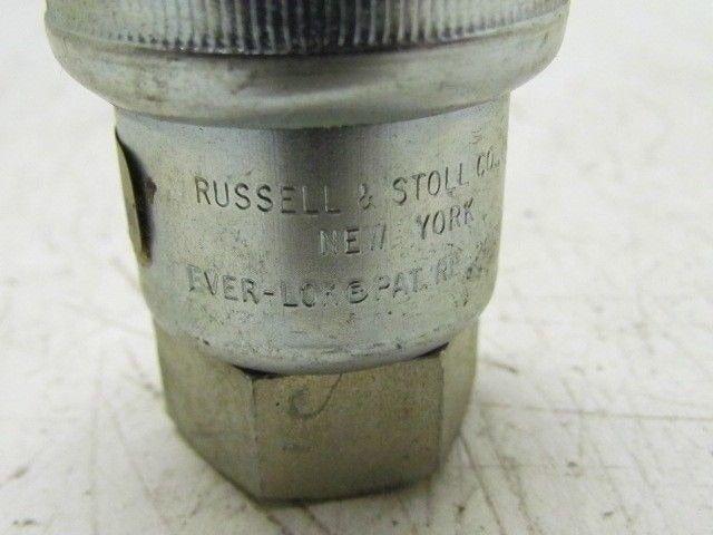 Russell Stoll RussellStoll Male Plug Connector 4-Prong Ever-Lok Cord End R&S Co.