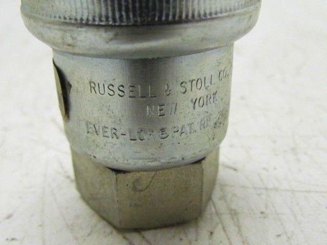 Russell Stoll RussellStoll Male Plug Connector 4-Prong Ever-Lok Cord End R&S Co.