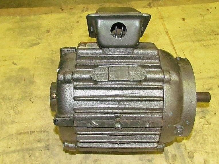 Lincoln D-1G110402 1hp 1740rpm 3ph 460v TENV 182 D-C Frame Cont Duty Motor