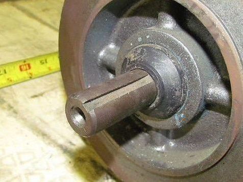 Lincoln D-1G110402 1hp 1740rpm 3ph 460v TENV 182 D-C Frame Cont Duty Motor