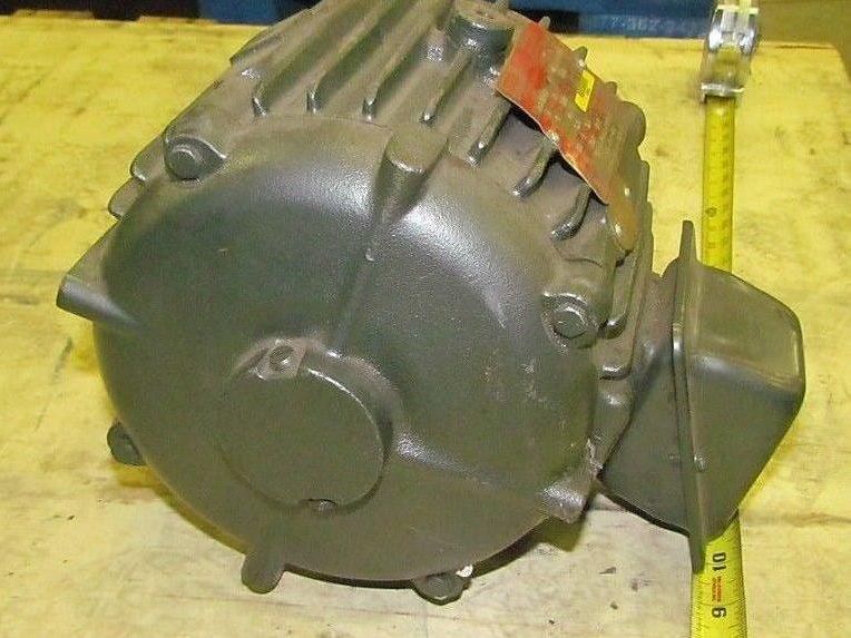 Lincoln D-1G110402 1hp 1740rpm 3ph 460v TENV 182 D-C Frame Cont Duty Motor