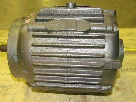 Lincoln D-1G110402 1hp 1740rpm 3ph 460v TENV 182 D-C Frame Cont Duty Motor
