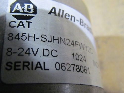 A-B Allen Bradley 845H-SJHN24FWY2C Incremental Encoder