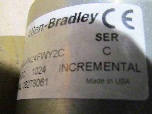 A-B Allen Bradley 845H-SJHN24FWY2C Incremental Encoder