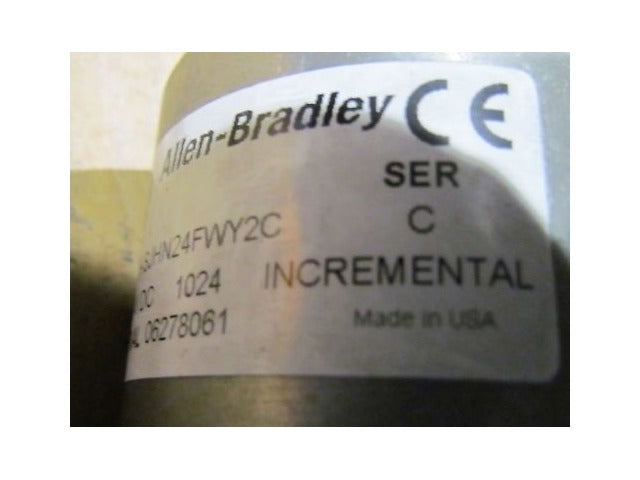 A-B Allen Bradley 845H-SJHN24FWY2C Incremental Encoder